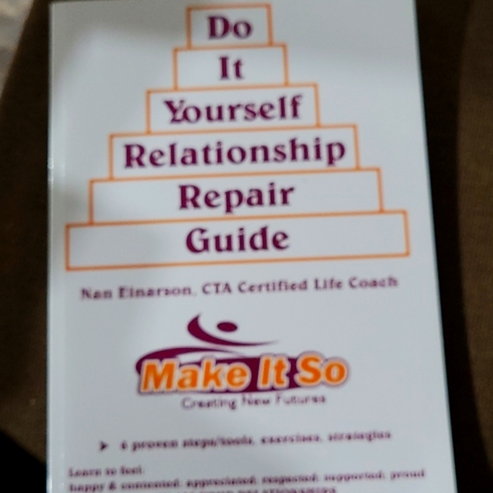 Do it yourself relationship repair Guide book
